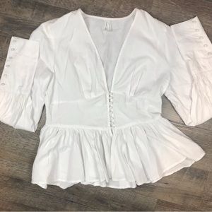 Live For Truth Poet Blouse